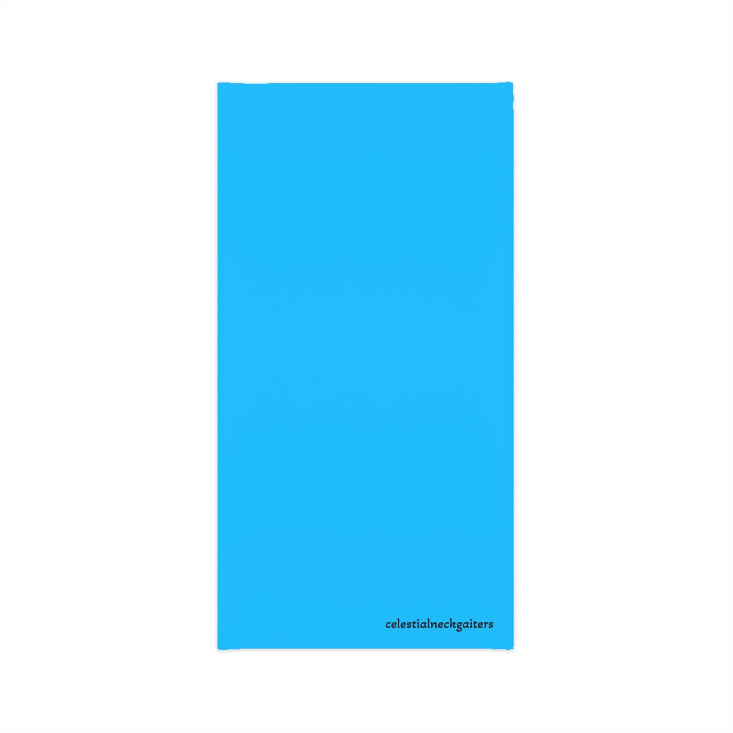 Blue Solo Color Lightweight Neck Gaiter