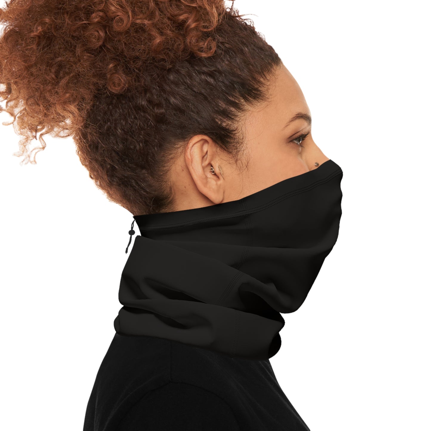 Black Solo Color Heavyweight Neck Gaiter