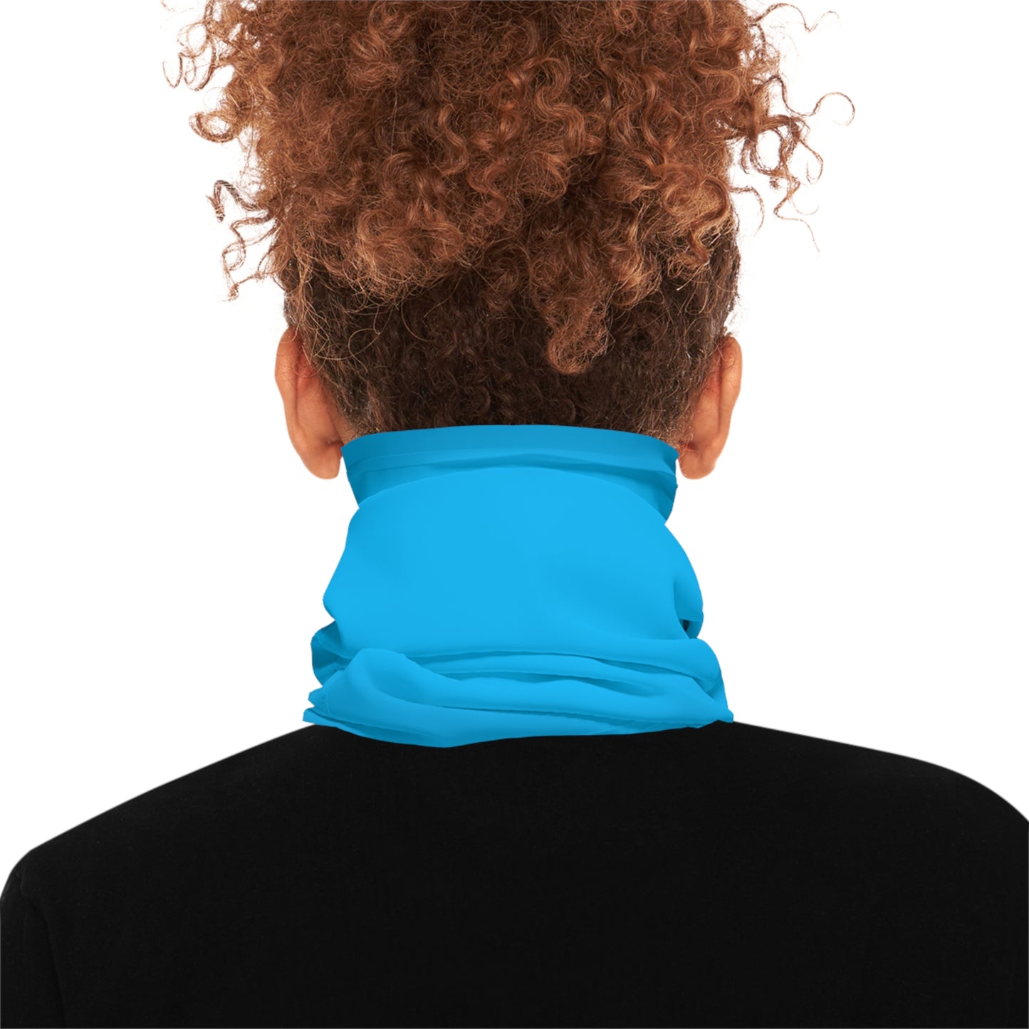 Blue Solo Color Lightweight Neck Gaiter