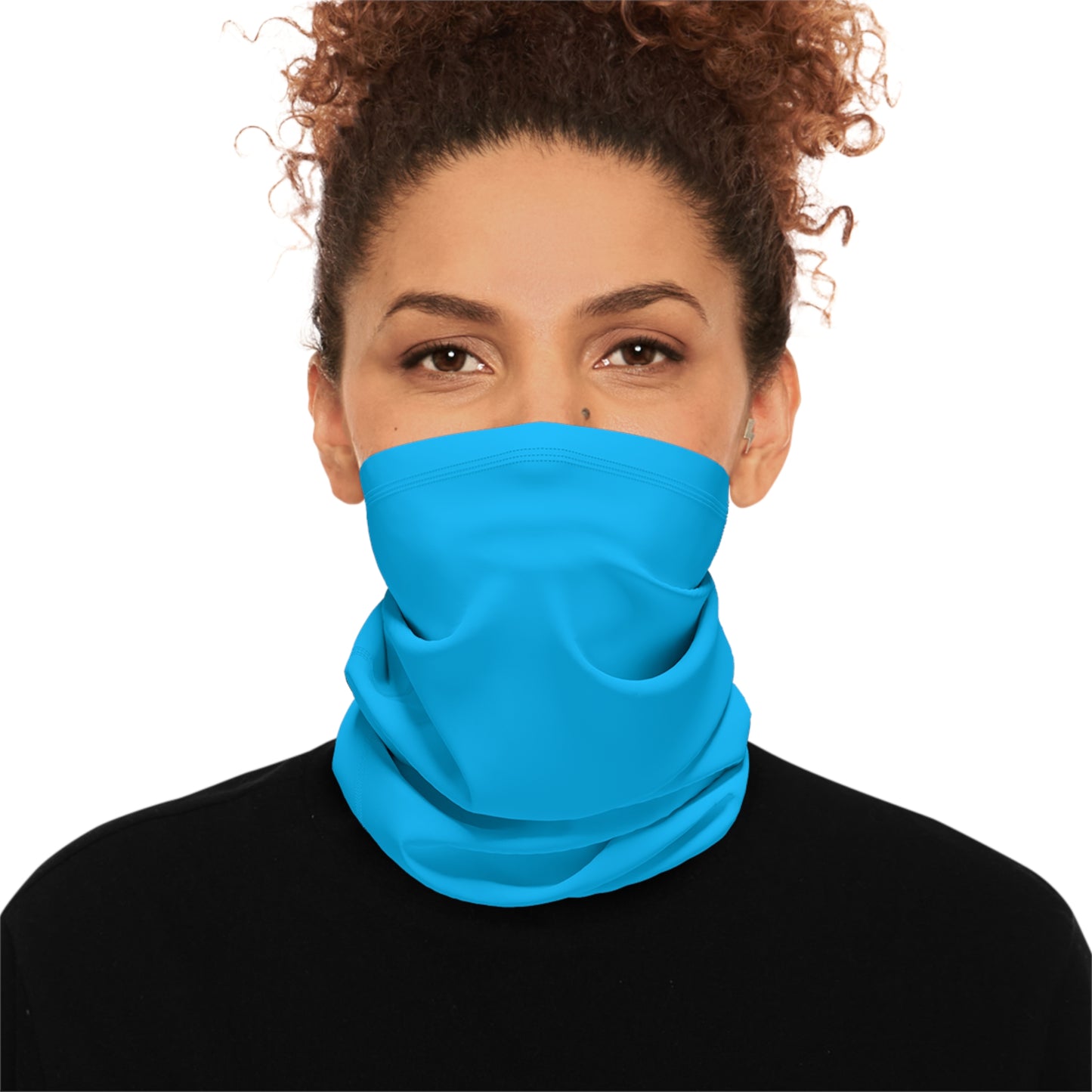 Blue Solo Color Heavyweight Neck Gaiter