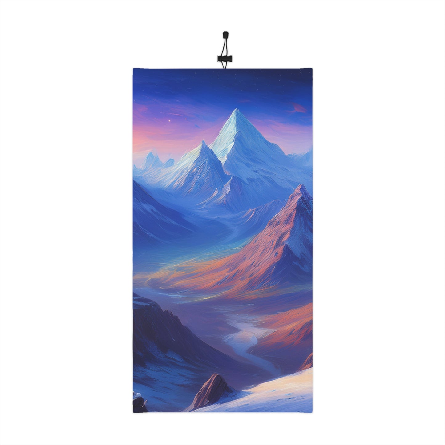 Mountain Painting Heavyweight Neck Gaiter