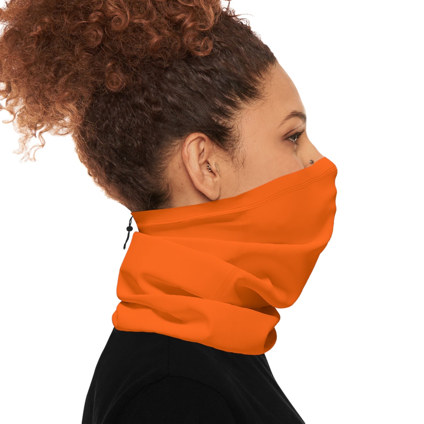 Bright Orange Solo Color Heavyweight Neck Gaiter