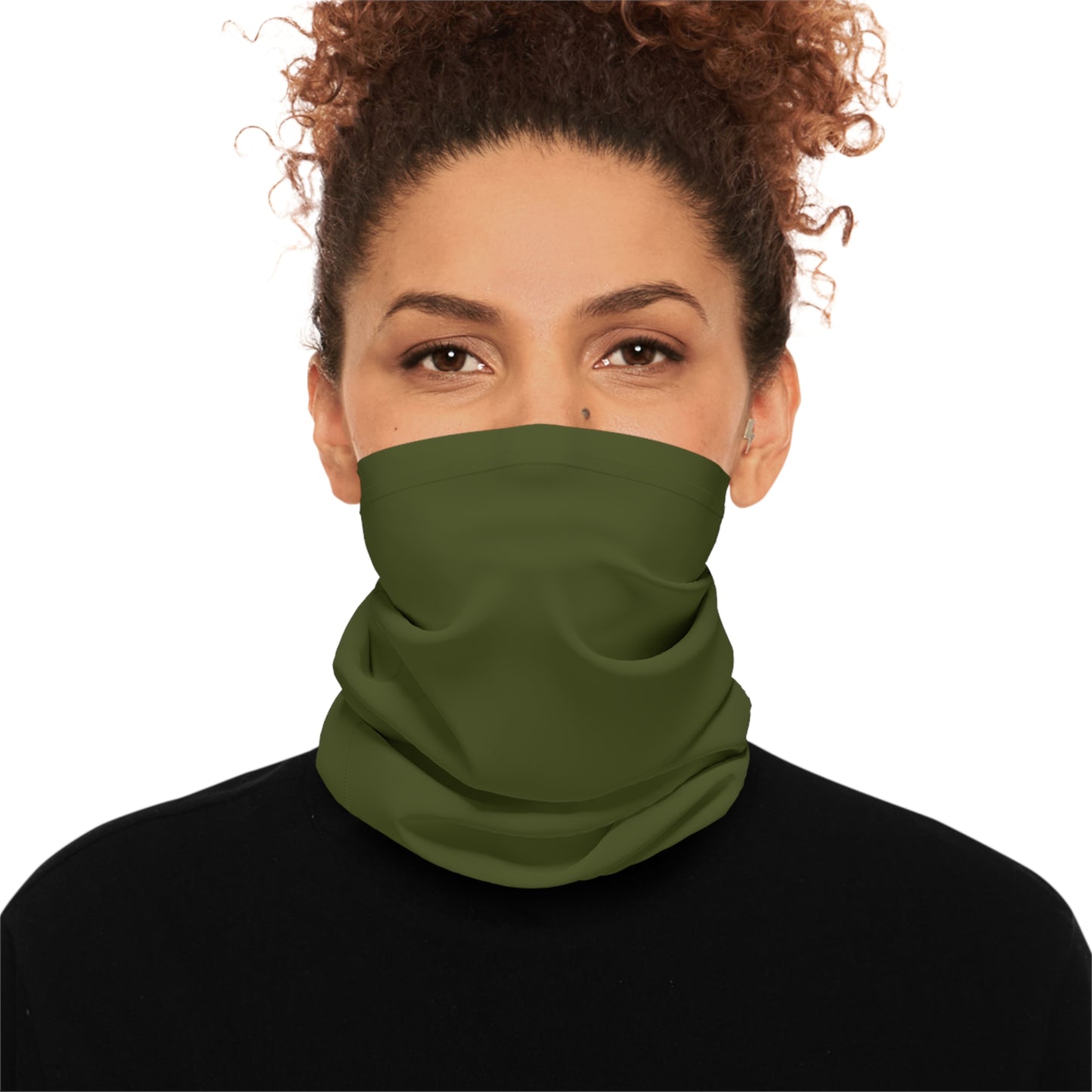 Evergreen Solo Color Midweight Neck Gaiter