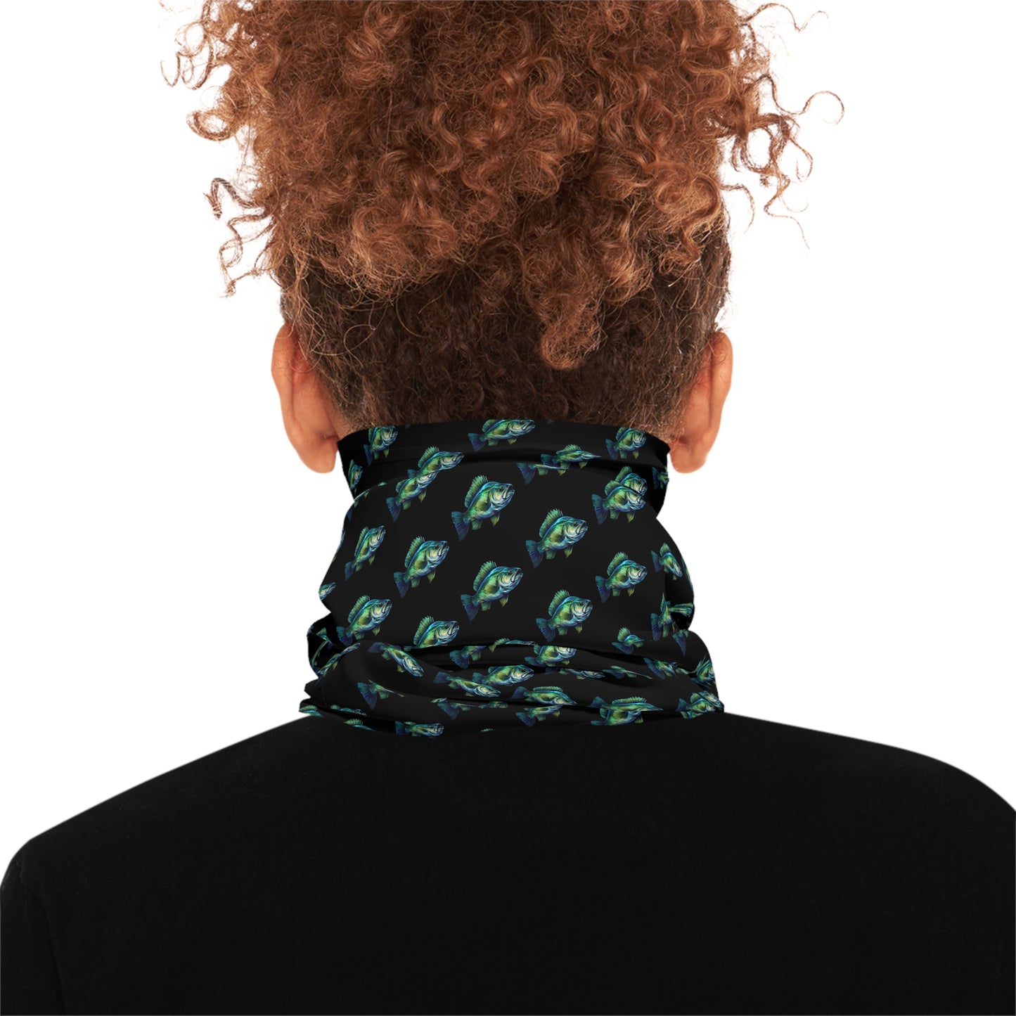 Bass Pattern Lightweight Neck Gaiter