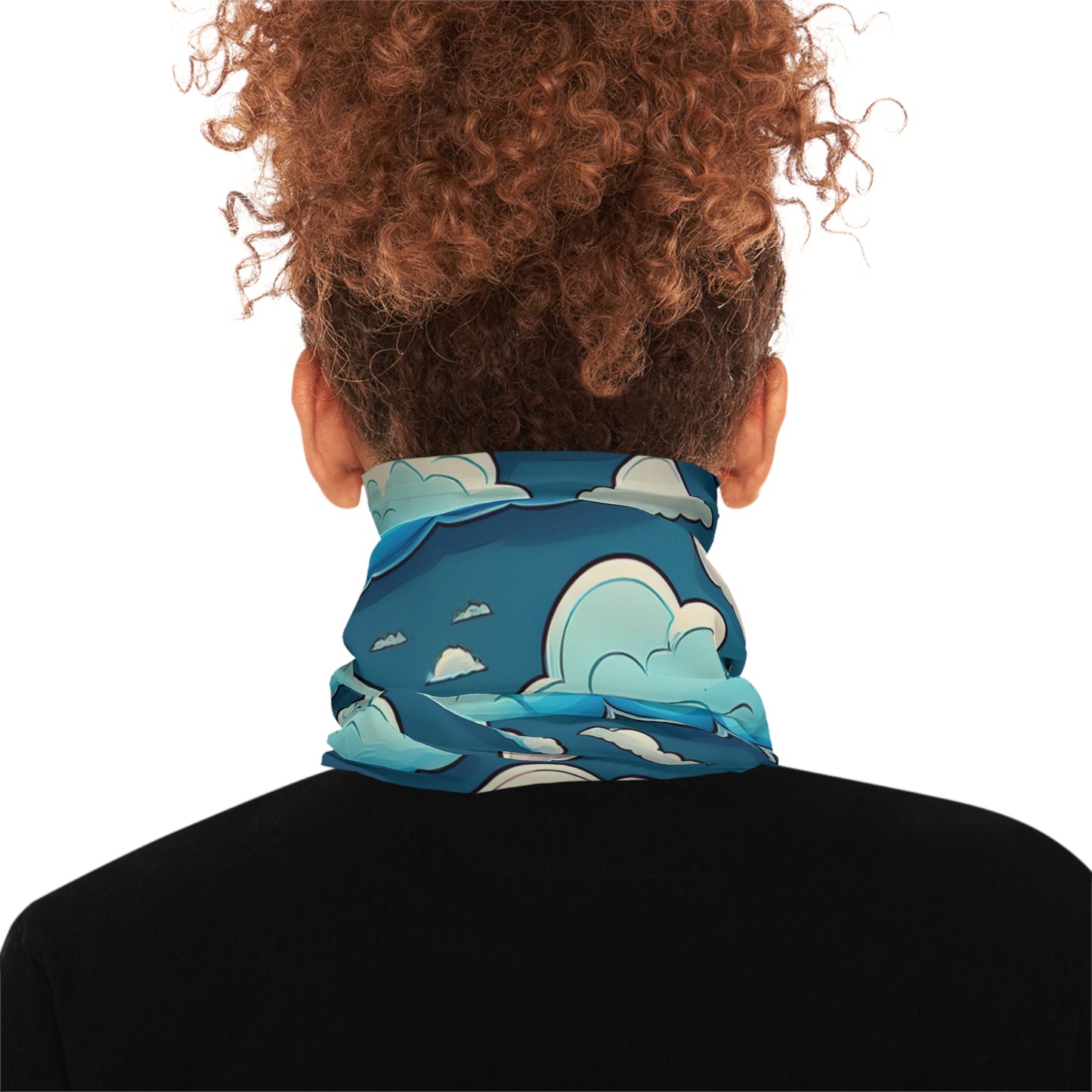 Cartoon Clouds Lightweight Neck Gaiter