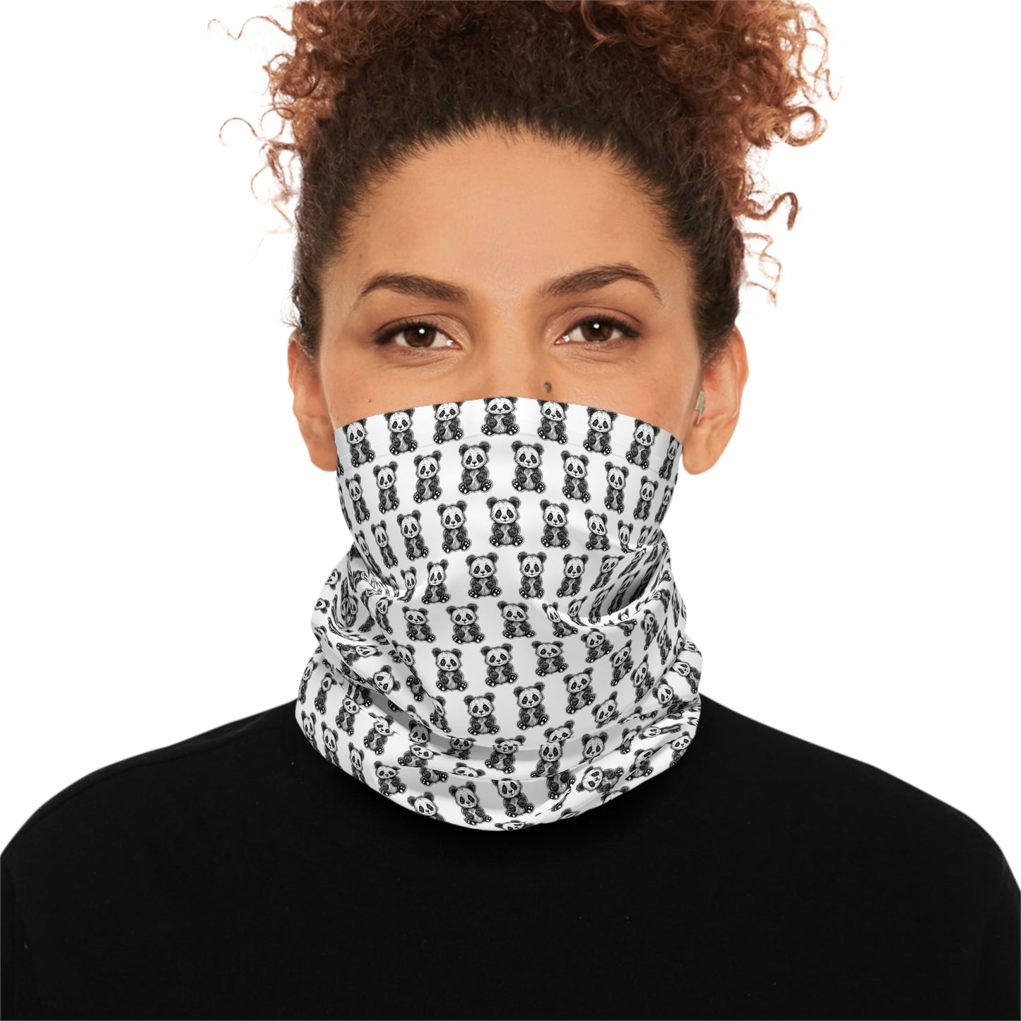 Panda Pattern Lightweight Neck Gaiter