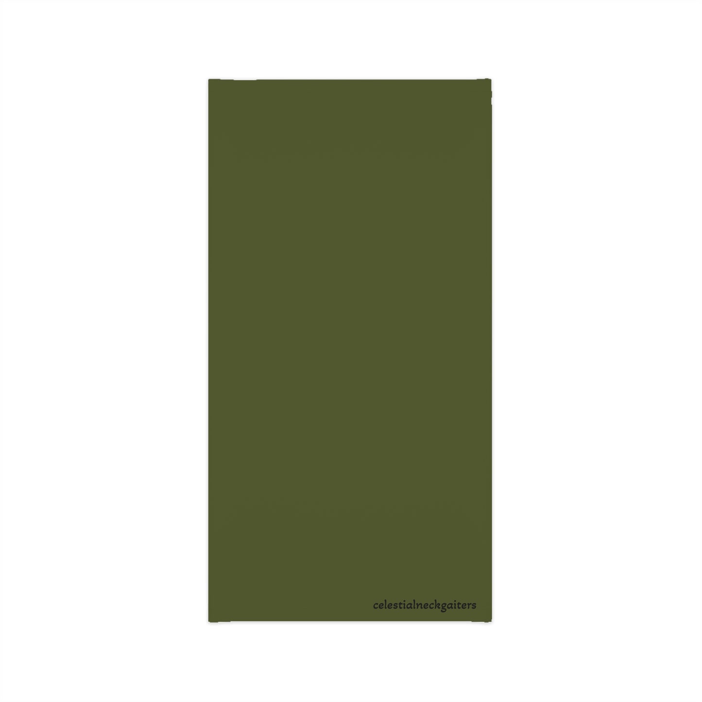 Evergreen Solo Color Midweight Neck Gaiter