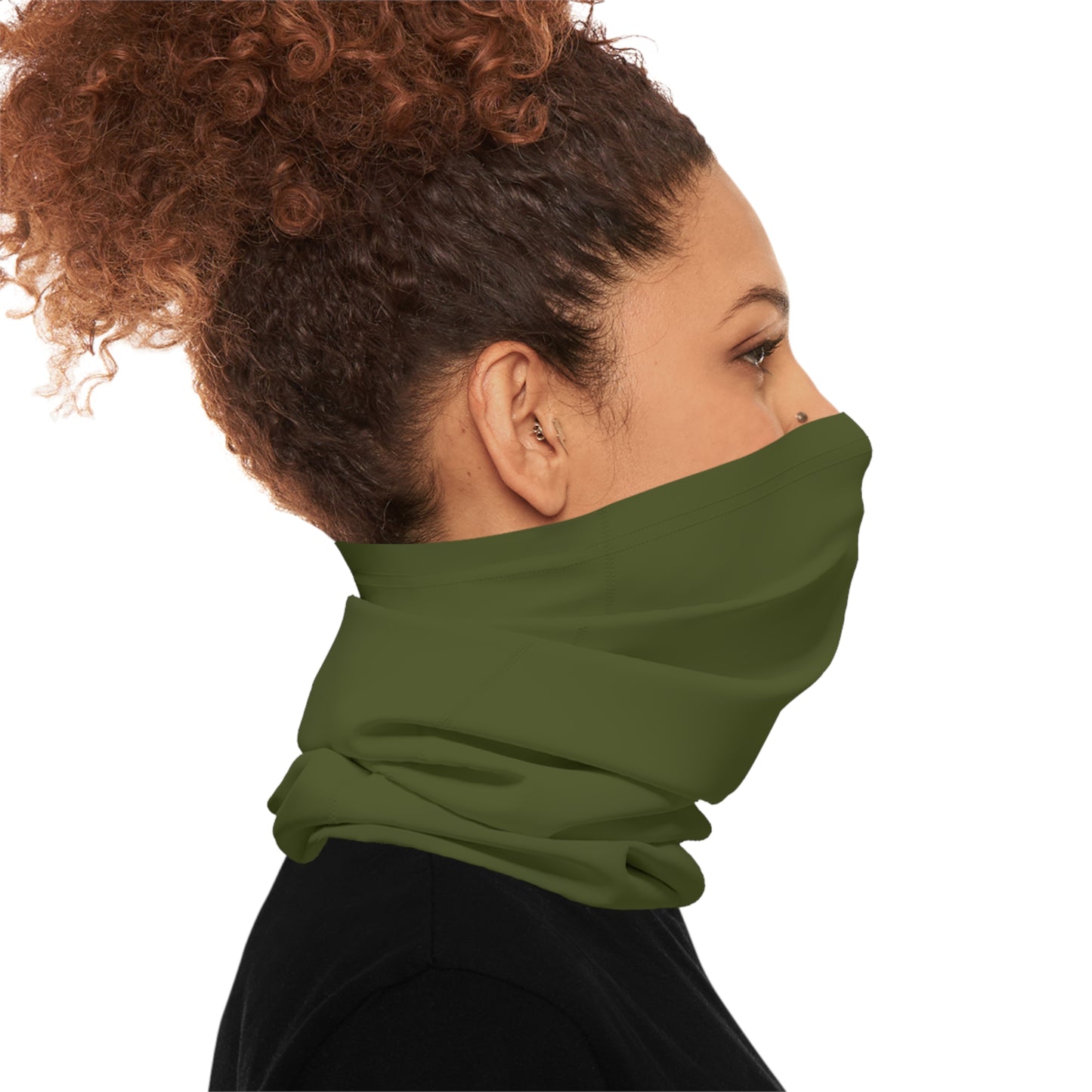 Evergreen Solo Color Midweight Neck Gaiter