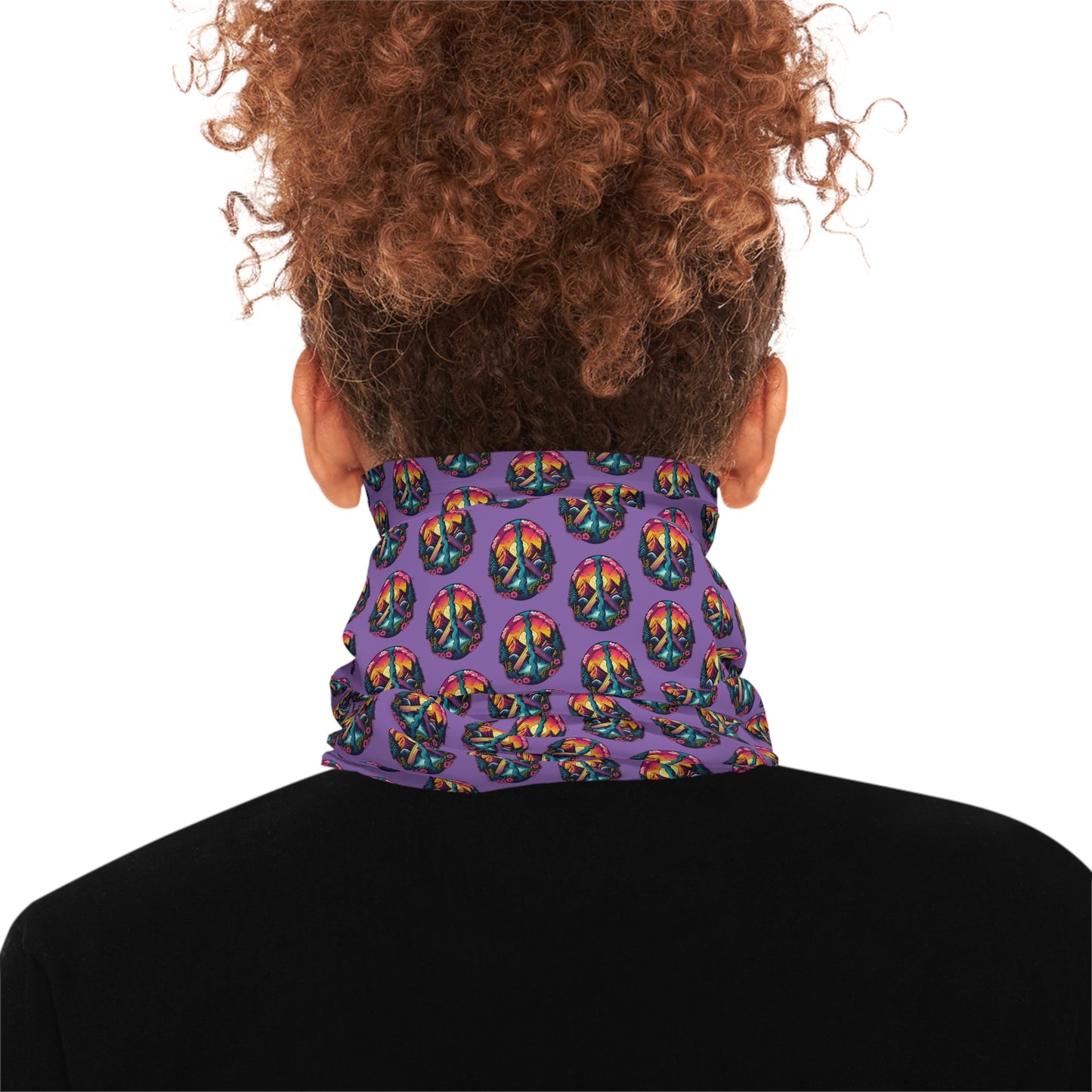 Mountain Peace Pattern Lightweight Neck Gaiter