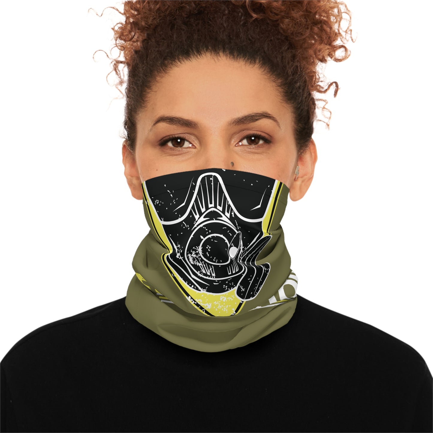 Different Green Copy of Operation Enduring Warrior Mask Lightweight Neck Gaiter