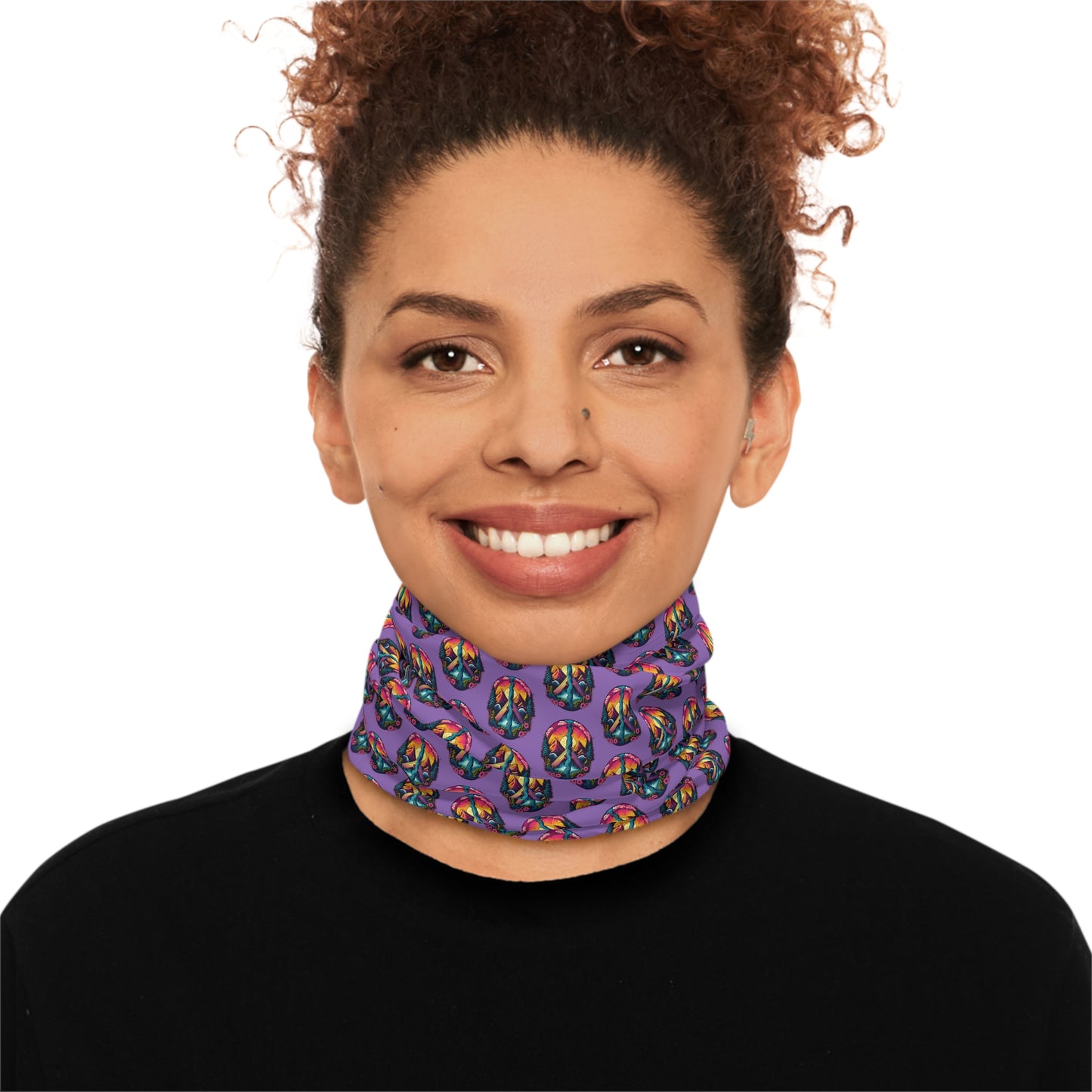 Mountain Peace Pattern Lightweight Neck Gaiter