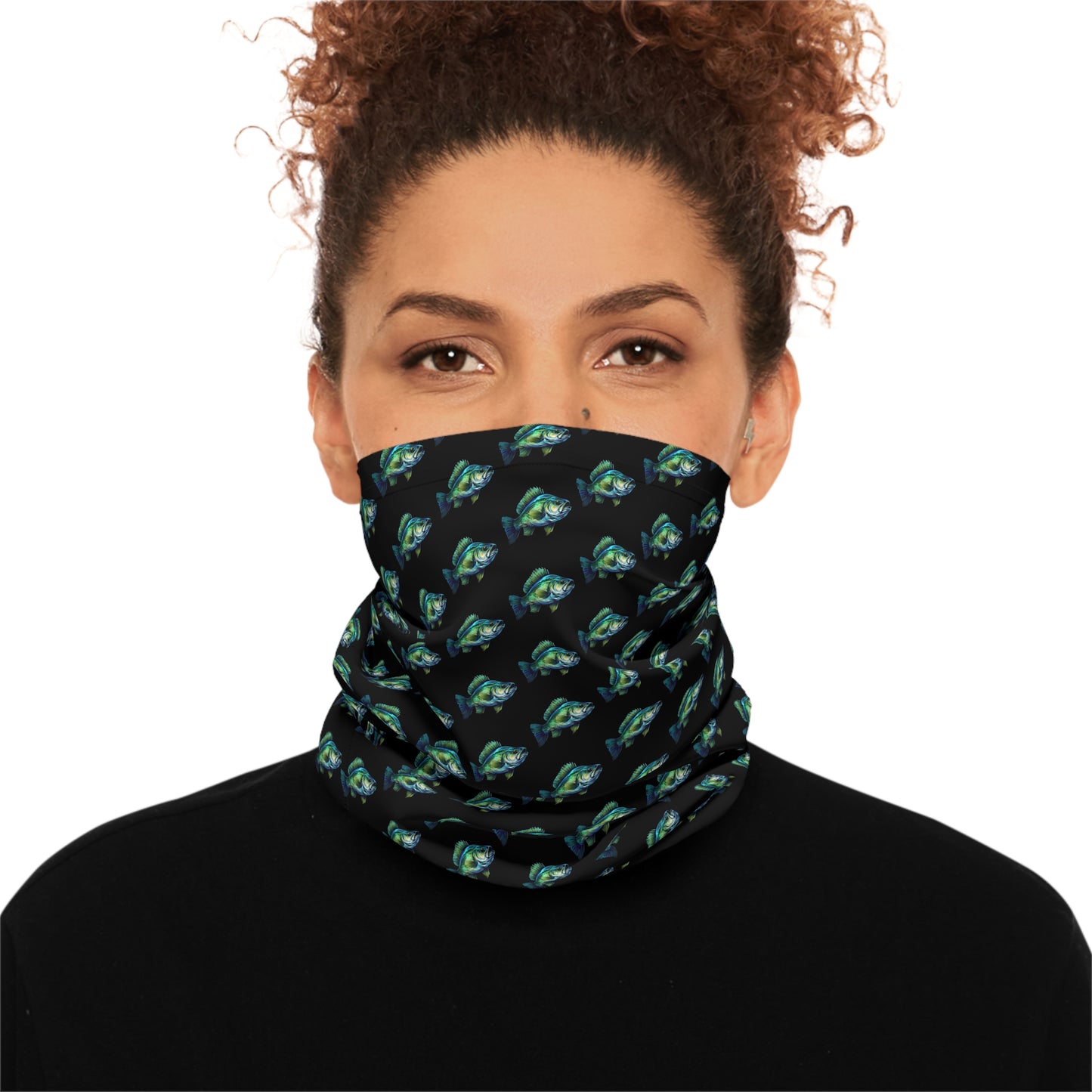 Bass Pattern Lightweight Neck Gaiter