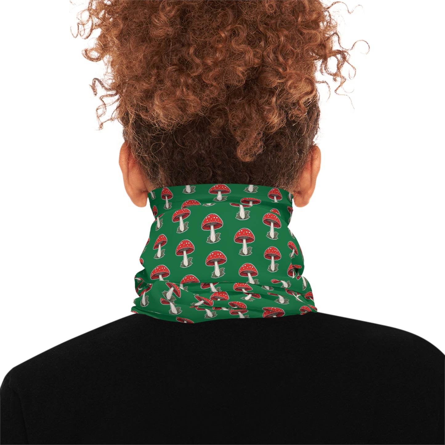 Christmas Amanita Mushroom Lightweight Neck Gaiter