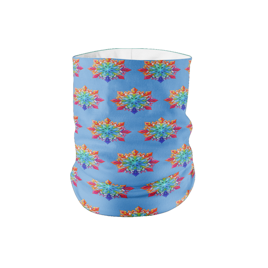 Rainbow SnowFlake Lightweight Neck Gaiter