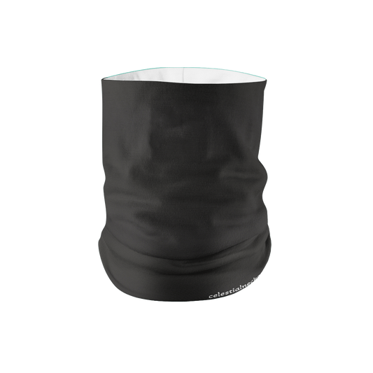 Black Solo Color Midweight Neck Gaiter