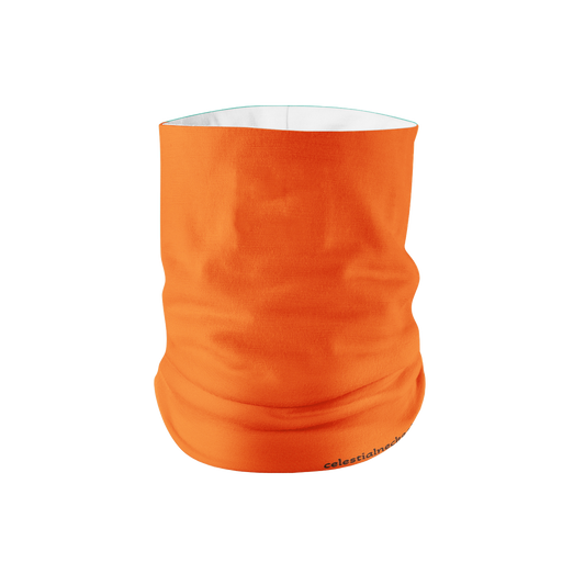 Bright Orange Solo Color Midweight Neck Gaiter