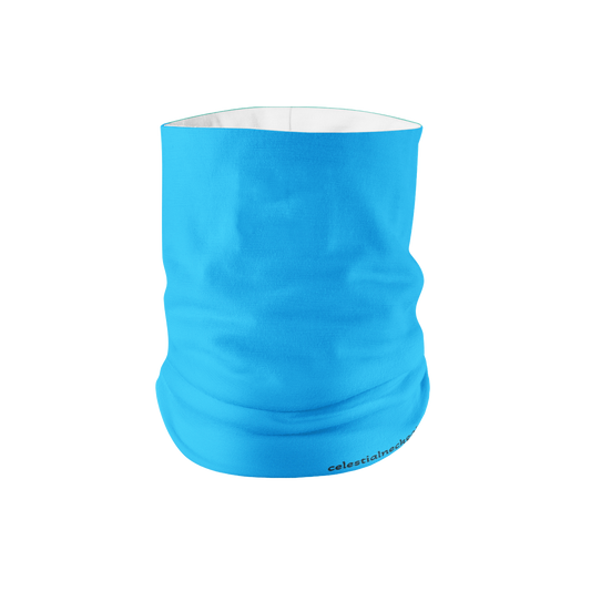 Blue Solo Color Midweight Neck Gaiter