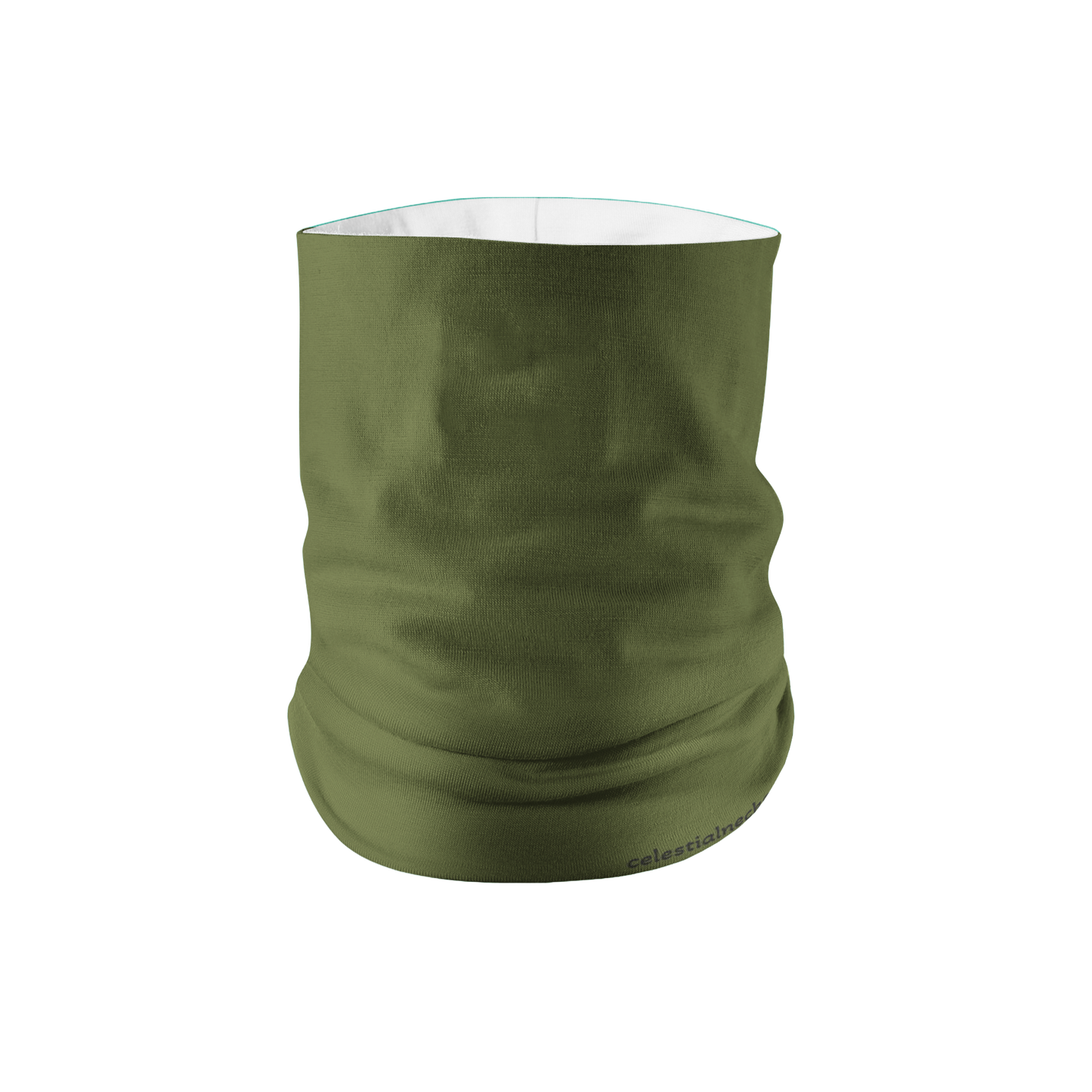 Evergreen Solo Color Midweight Neck Gaiter