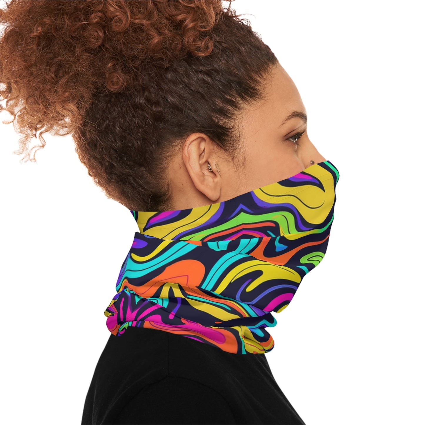 Psychedelic Camo Lightweight Neck Gaiter