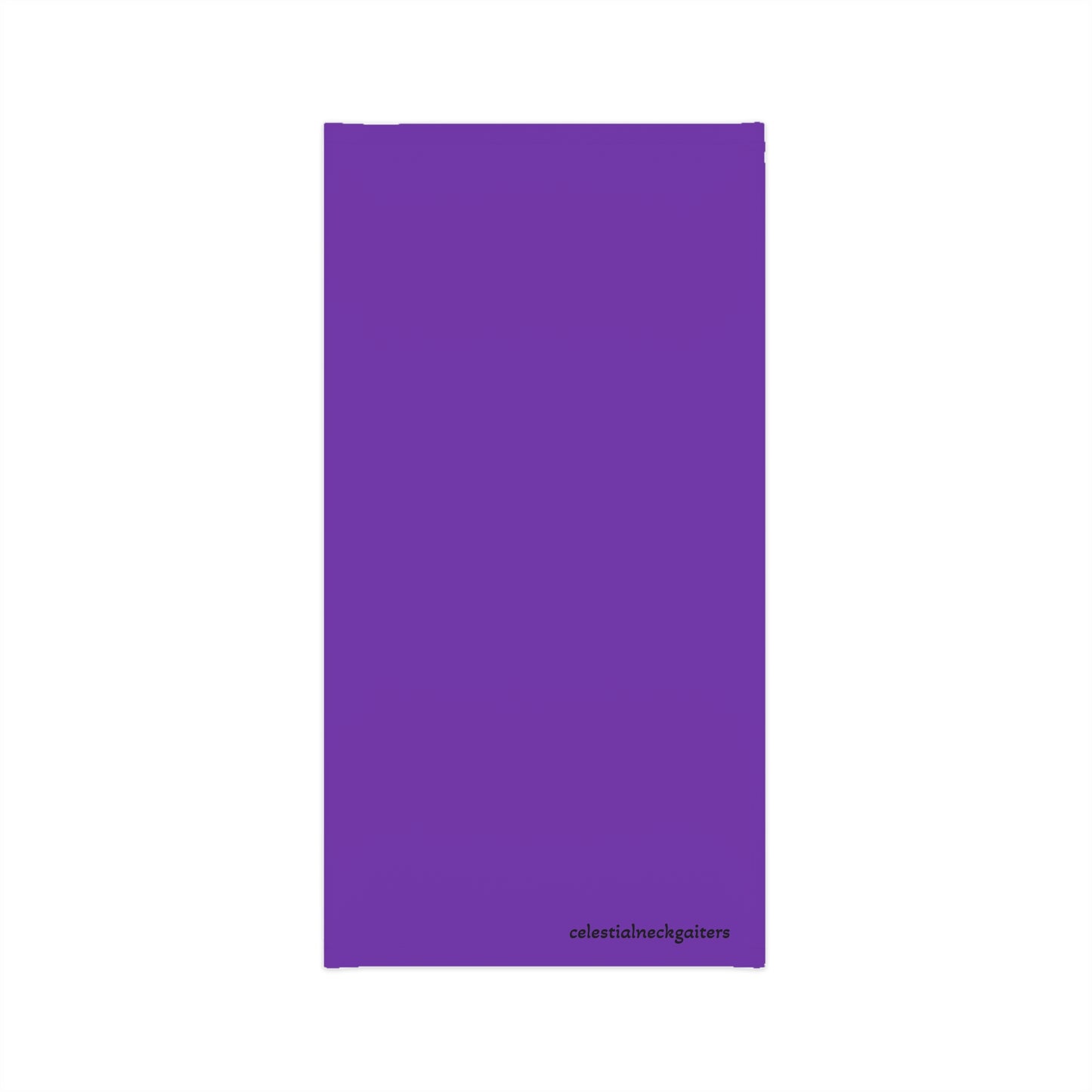 Purple Solo Color Lightweight Neck Gaiter