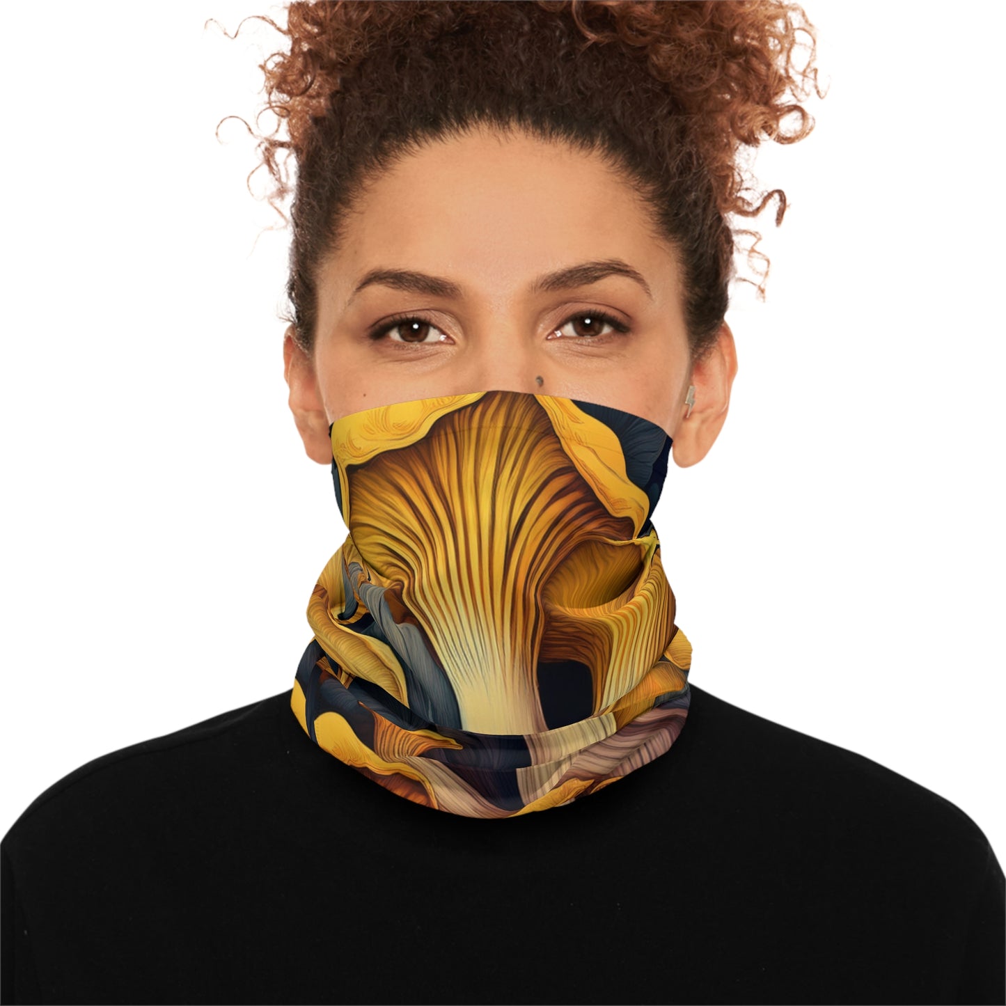 Wavy Chanterelles Lightweight Neck Gaiter