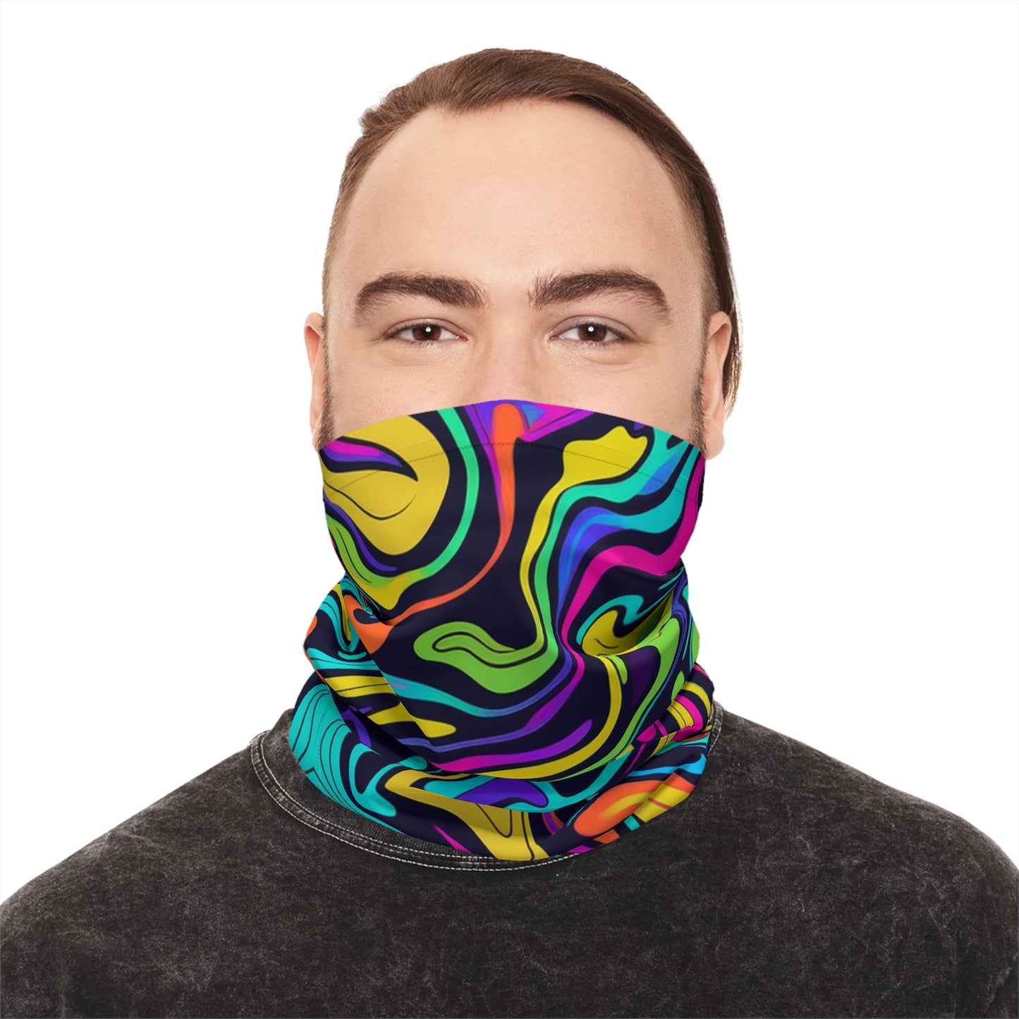 Psychedelic Camo Lightweight Neck Gaiter