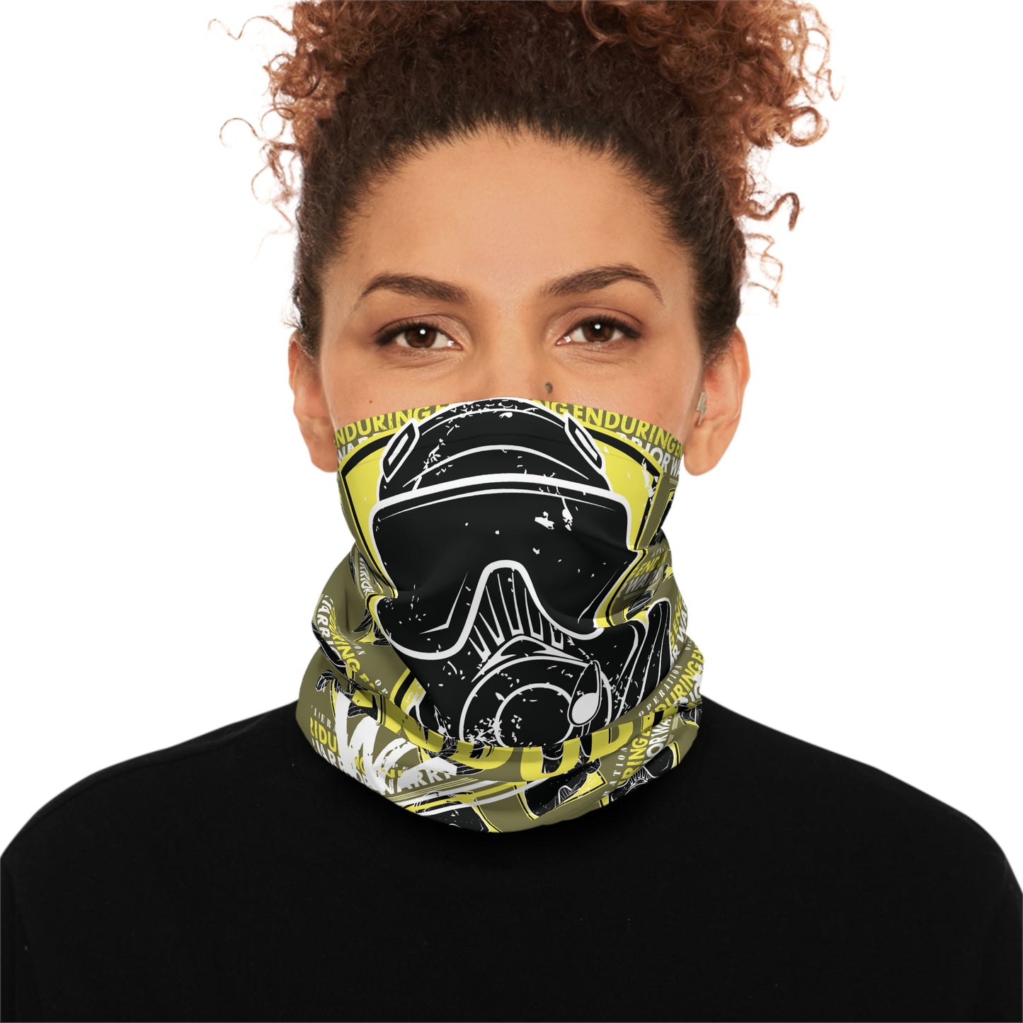Different Green Copy of Operation Enduring Warrior Lightweight Neck Gaiter