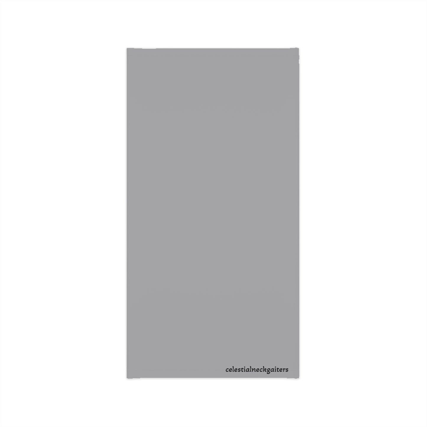 Grey Solo Color Lightweight Neck Gaiter
