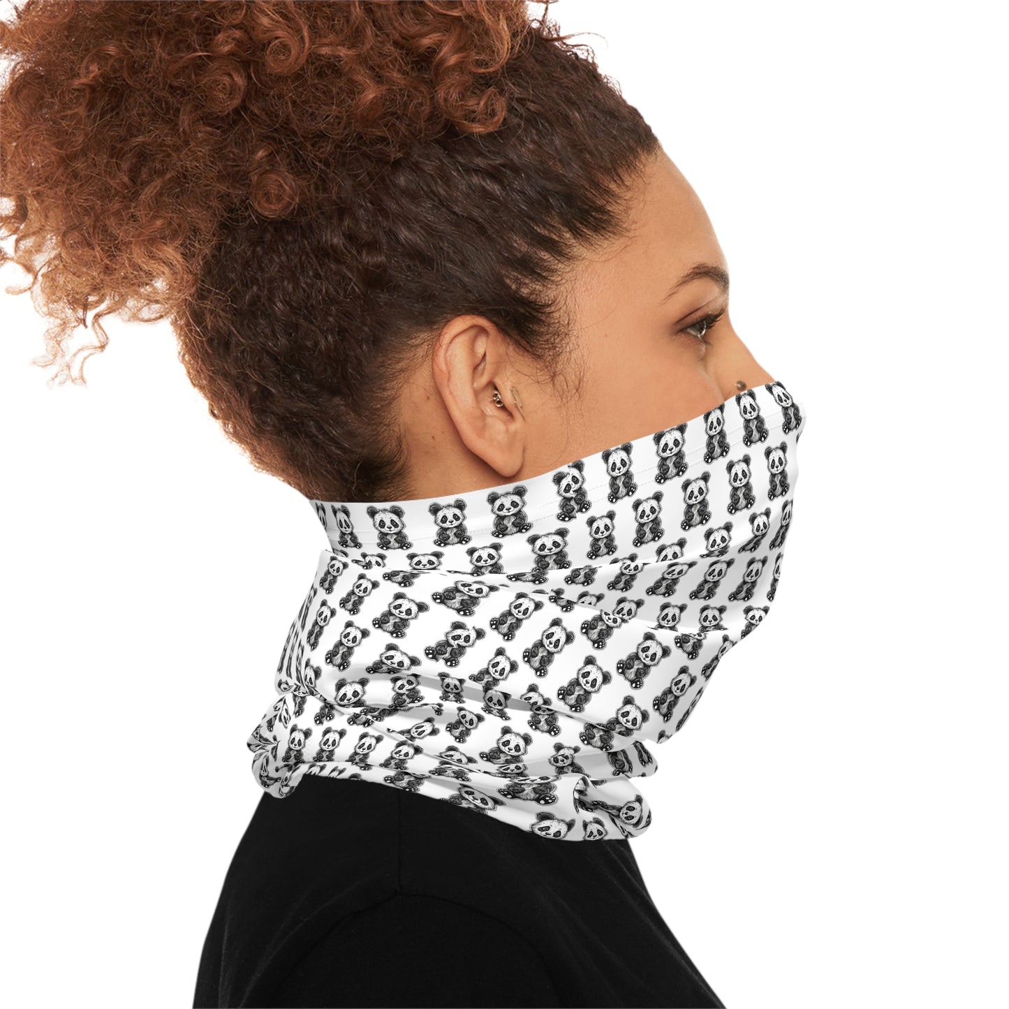 Panda Pattern Lightweight Neck Gaiter