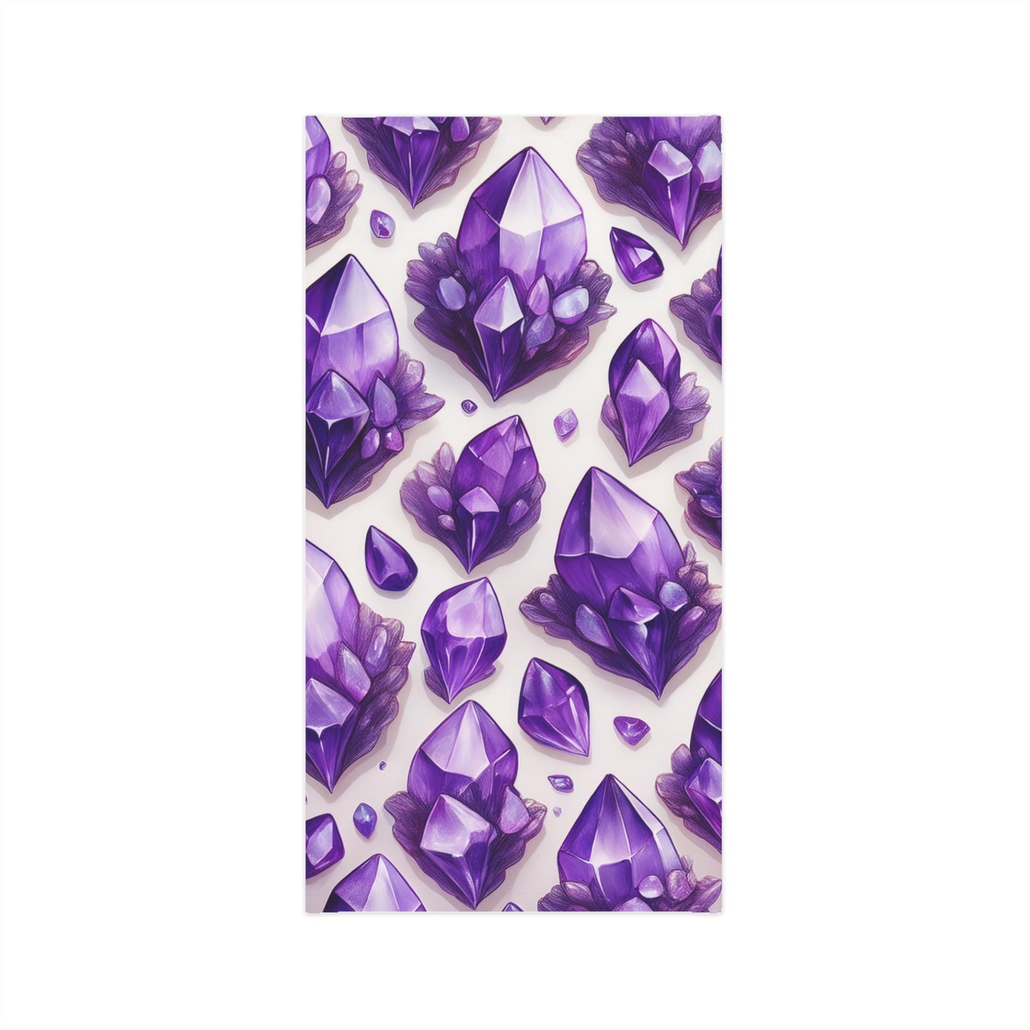 Purple Crystals Lightweight Neck Gaiter