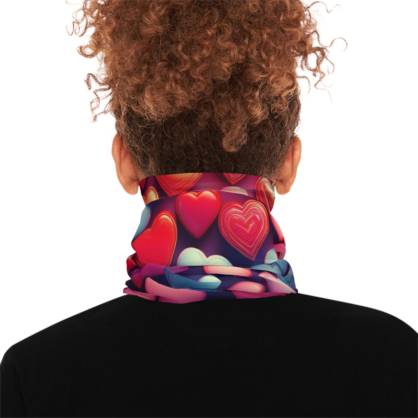 Candy Hearts Lightweight Neck Gaiter