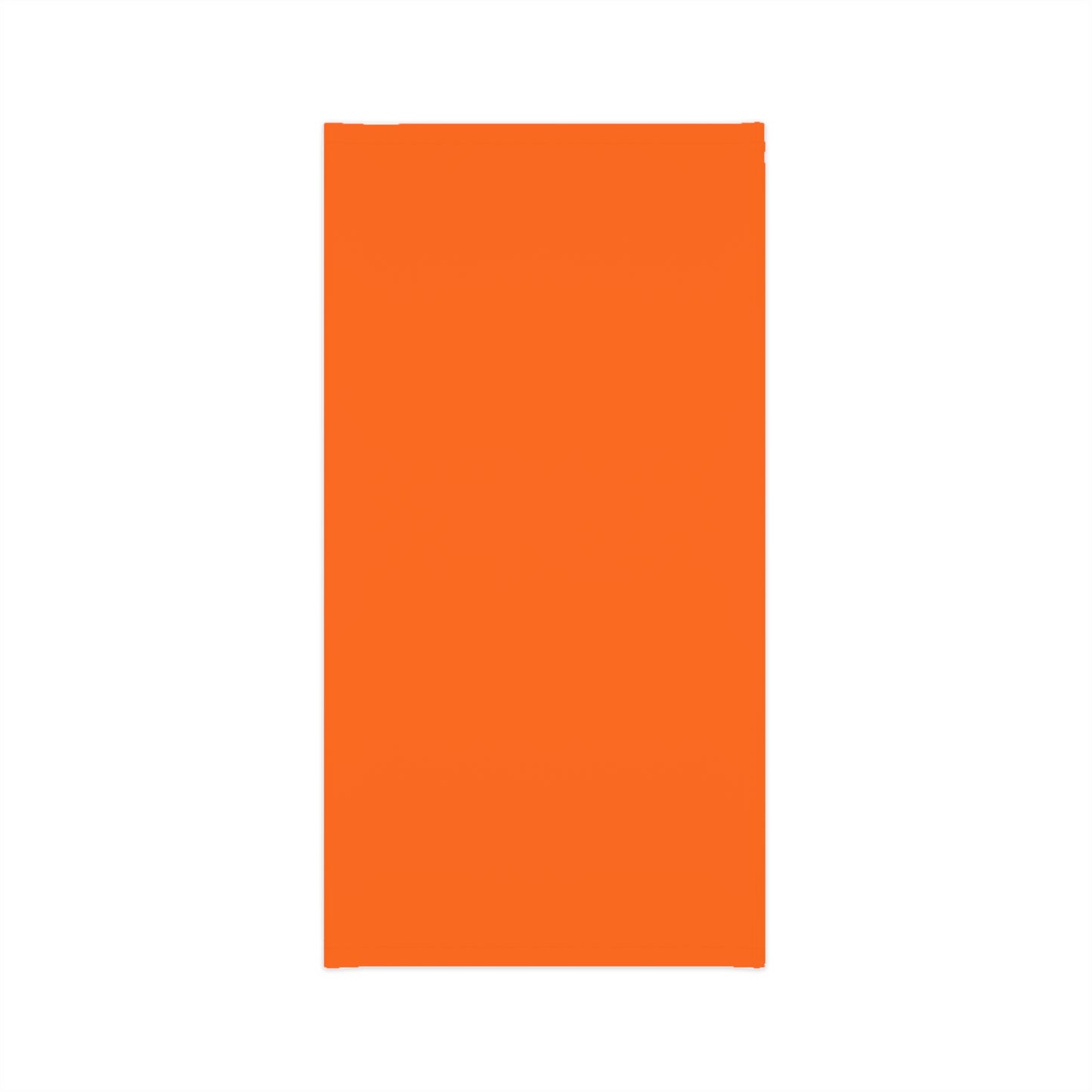 Bright Orange Solo Color Midweight Neck Gaiter