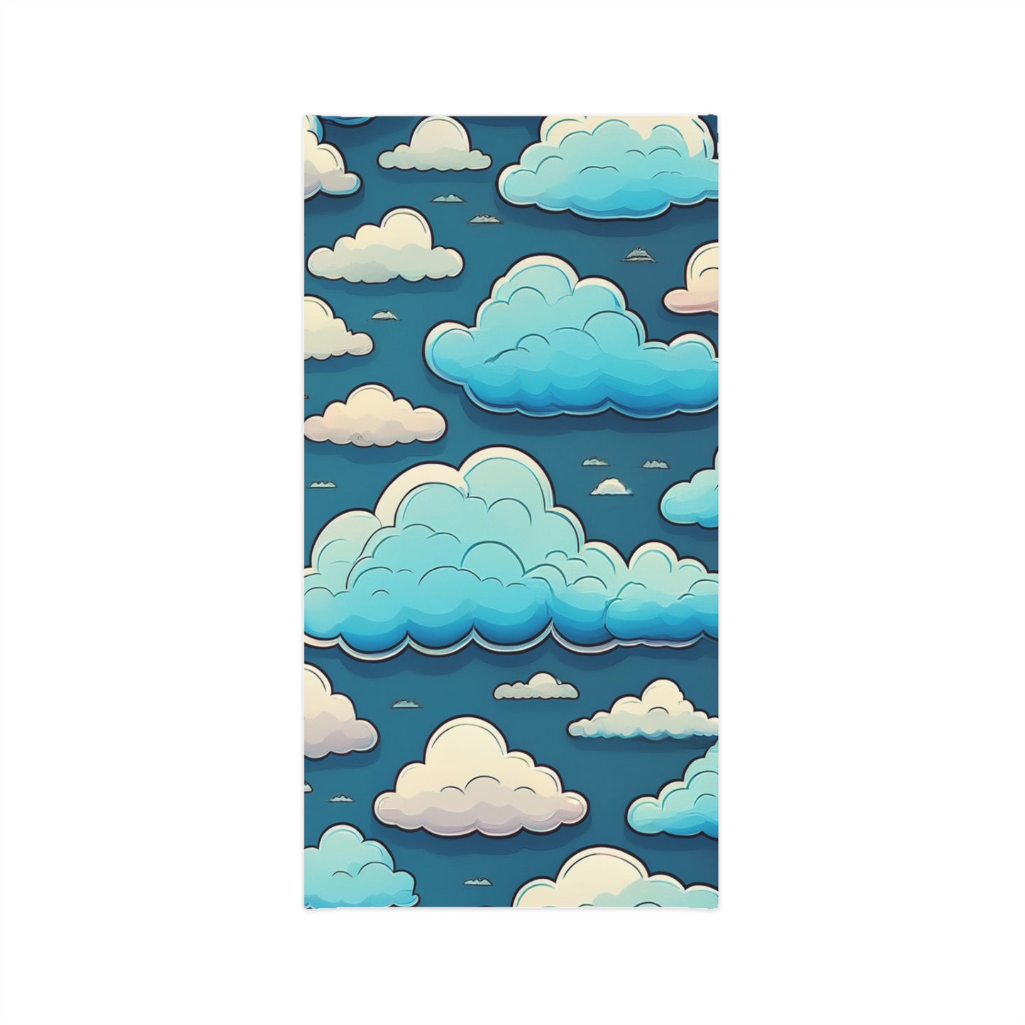 Cartoon Clouds Lightweight Neck Gaiter