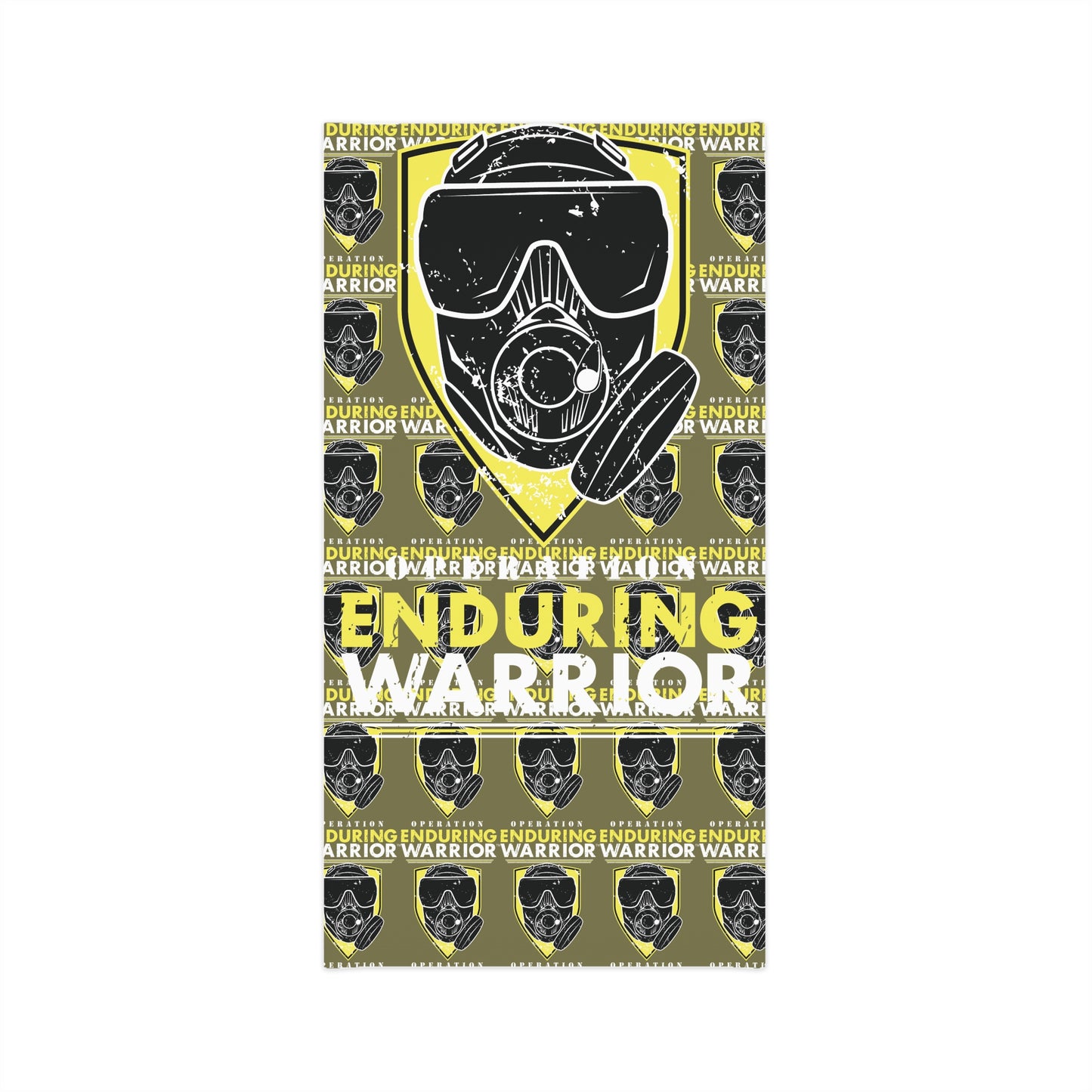 Different Green Copy of Operation Enduring Warrior Lightweight Neck Gaiter