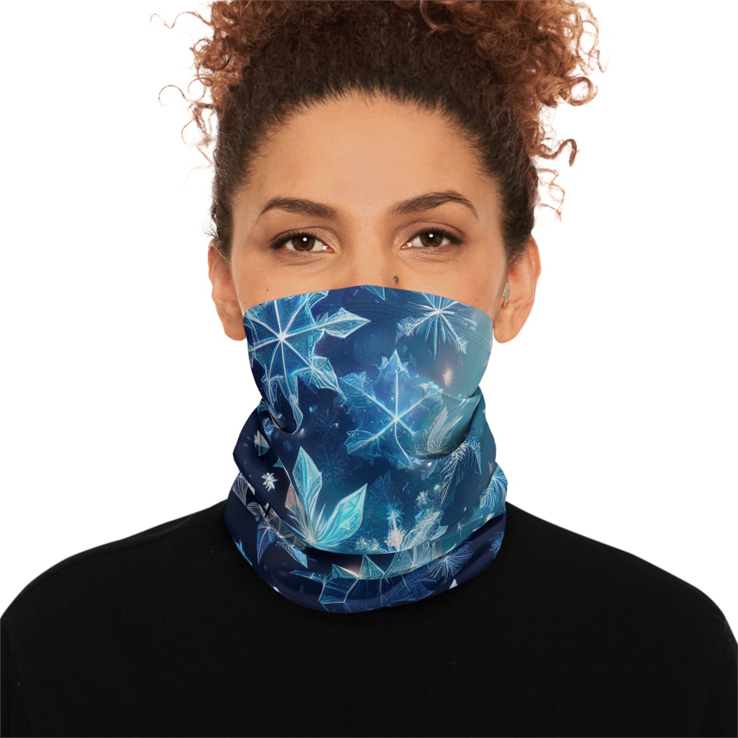 Snow Crystals Heavyweight Neck Gaiter